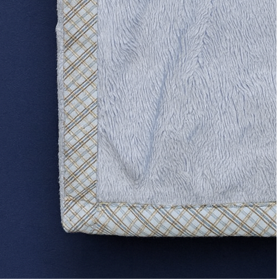 Winter Blanket for Baby | Imported Blue Color polyester- Cotton Blanket For infants