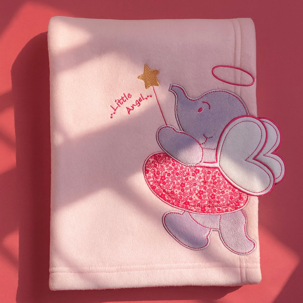 Winter Blanket for Baby | Imported All Season Pink Blanket For infants