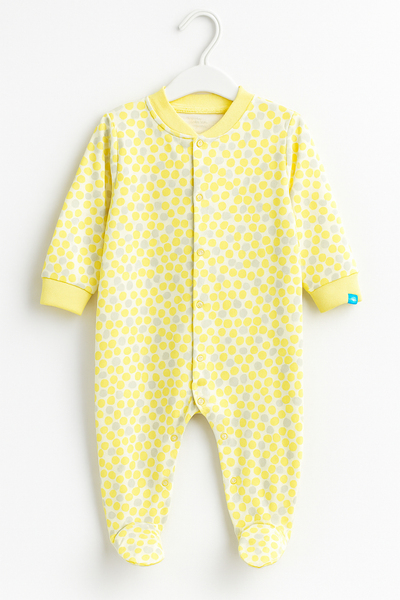 Baby Body Romper Full Suit | Yellow