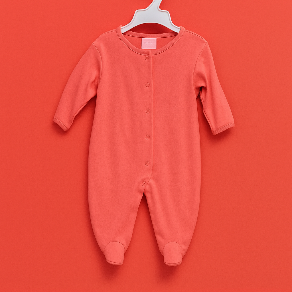 Baby Body Suit | Red | New Born Baby Clothes