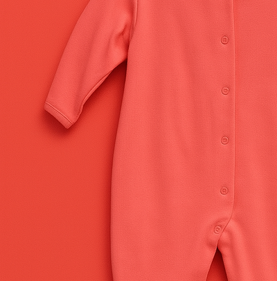 Baby Body Suit | Red | New Born Baby Clothes