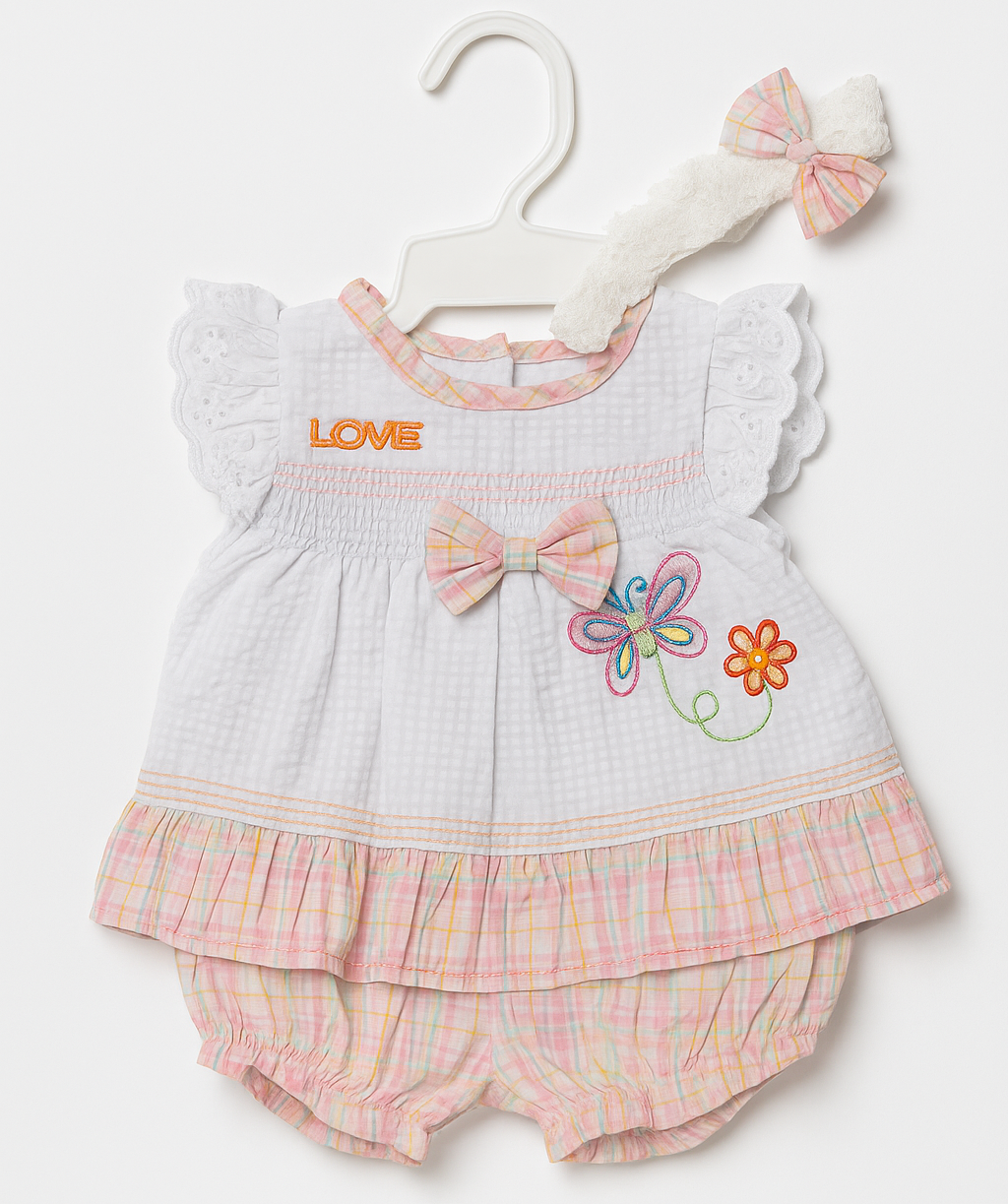 Cotton Suit For Girls 3 Piece Set