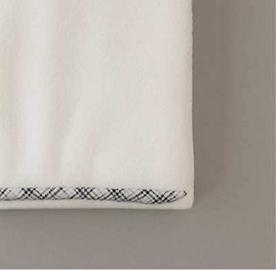 Winter Blanket for Baby | Imported White Color Polyester Blanket For infants