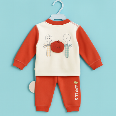 Baby Suit for Winter | Orange | Imported |