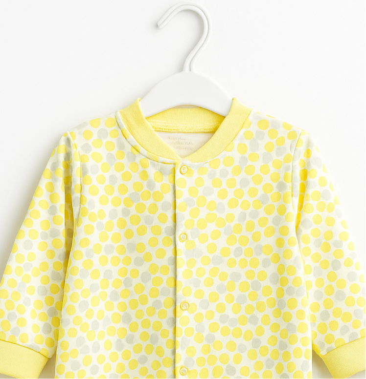 Baby Body Romper Full Suit | Yellow