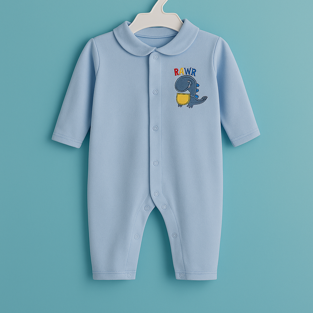 Body Suit for Baby | Light Blue For | Mid Season Winter