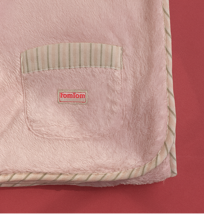 Winter Blanket for Baby With Pocket | Imported Pink Blanket For infants