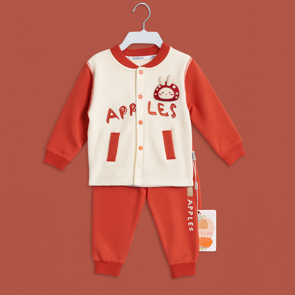 Baby Suit for Winter | Orange | Imported |