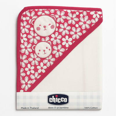 Infant Wrapping Sheet Red and White