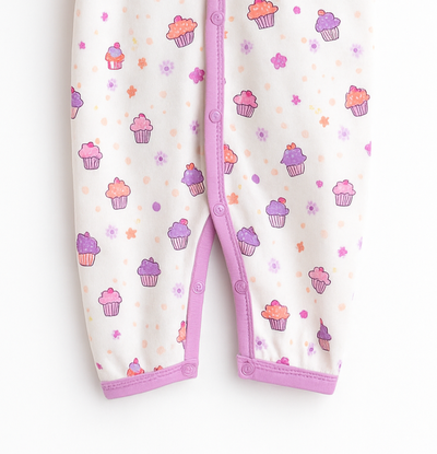 Baby Body Romper Full Suit Purple Lovely | Imported