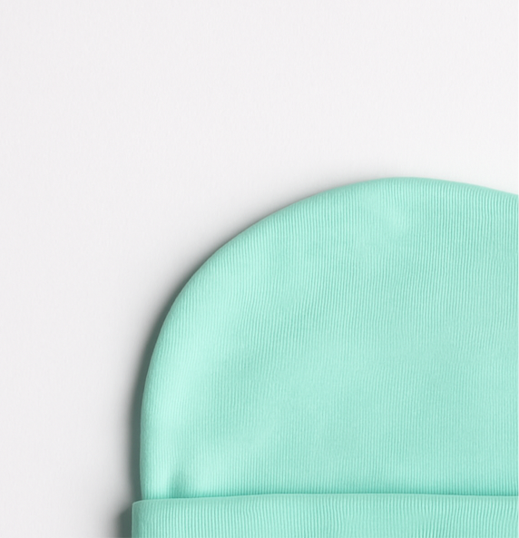 Baby Cap Green | New Born Baby Cap | Baby