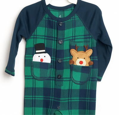 Baby Body Green Romper Full Suit | Imported