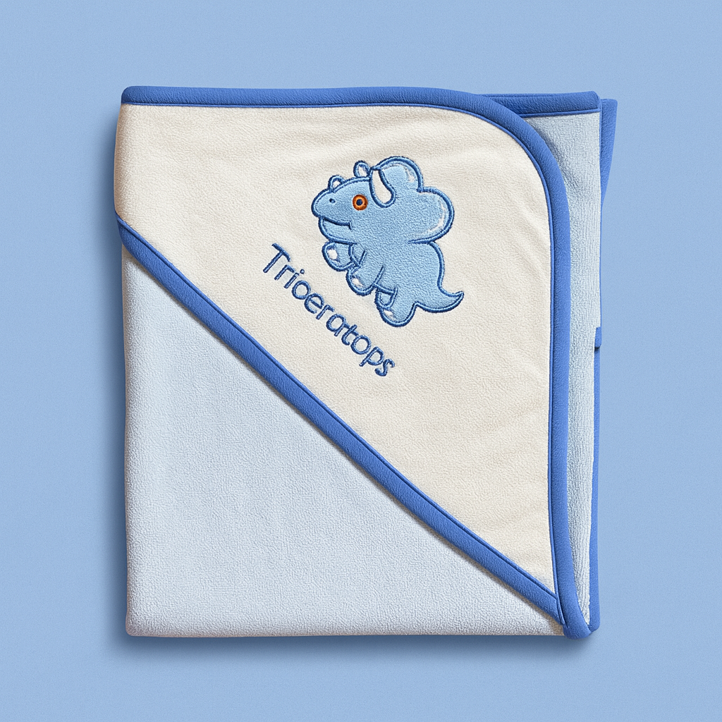 Hooded Bath Towel for Baby | New Born Baby Towel |Blue | Imported