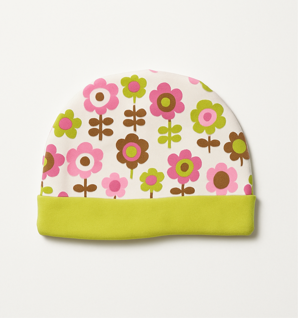 Infant Baby Cap Floral