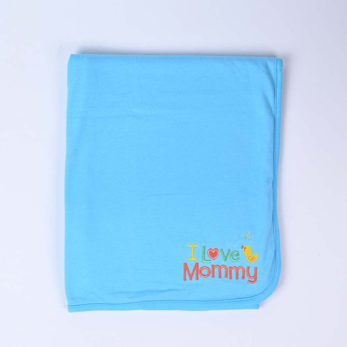 I Love Mommy Baby Soft Wrapping Sheet | Imported