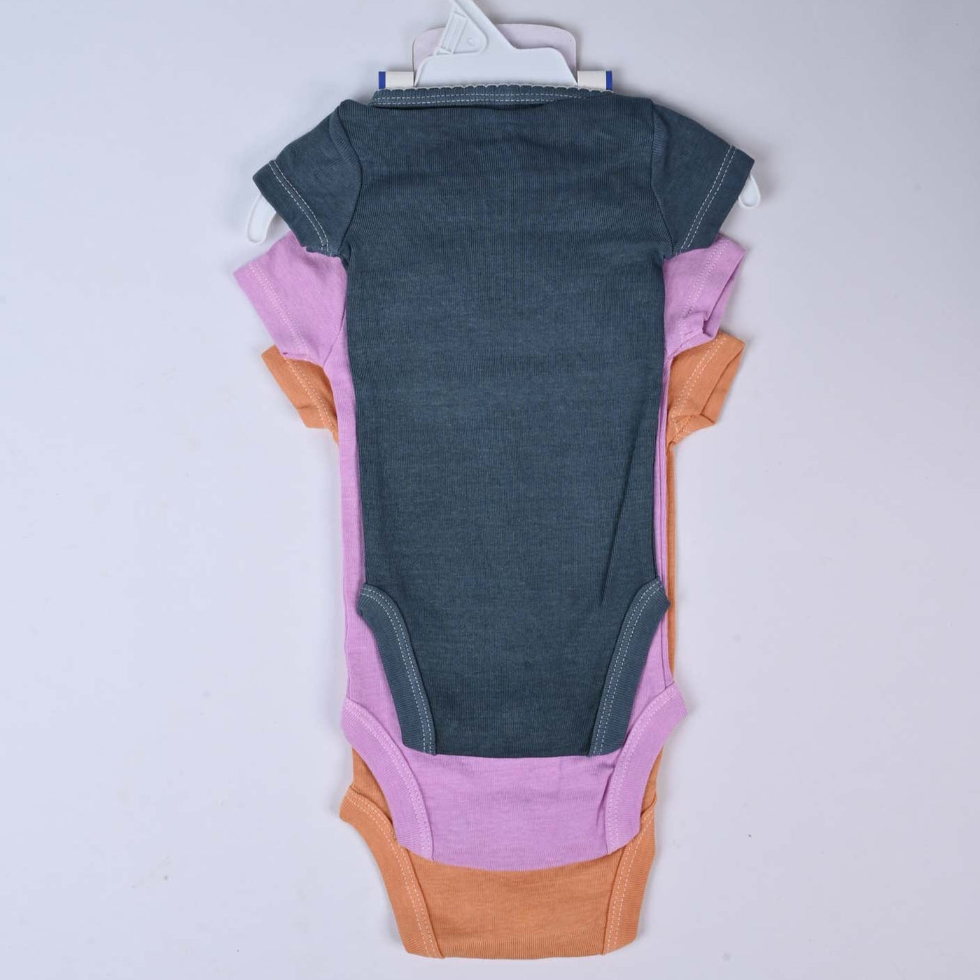 Solid Cotton Infant Girl Romper Set of 3 BD102