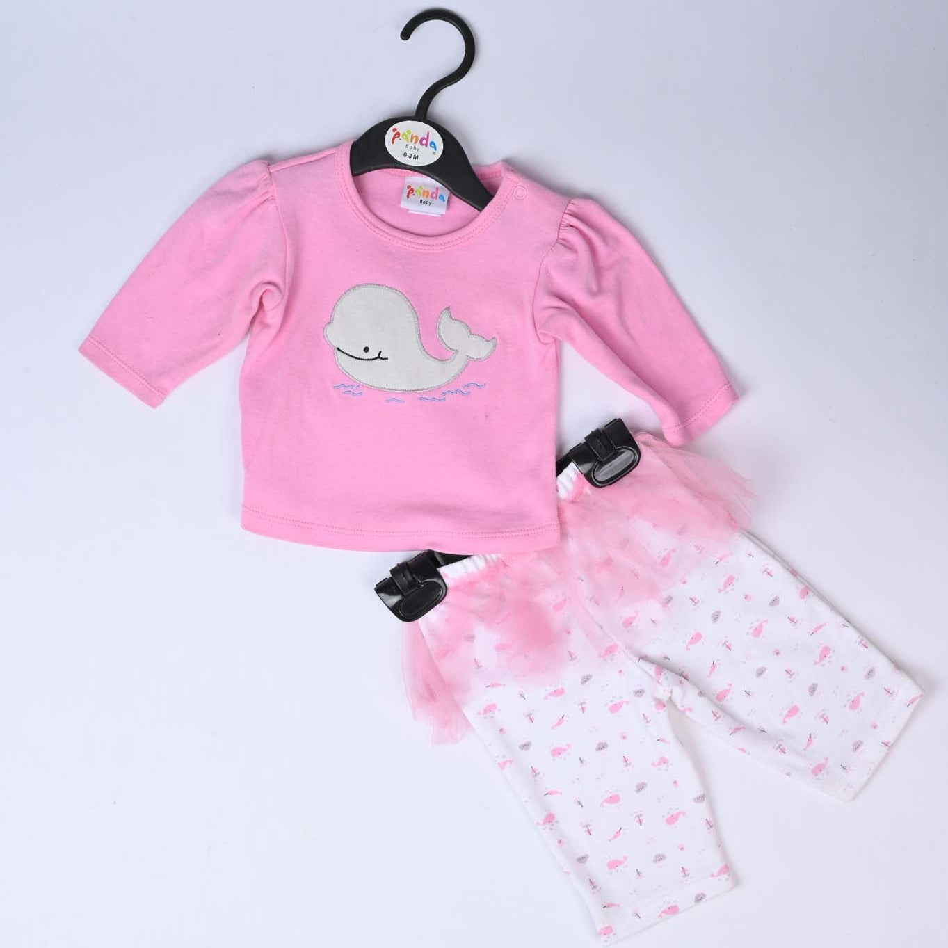 2 piece Pink Pant Shirt Set For baby girls| Imported
