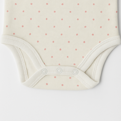 Baby Body Romper Suit | Green | Cream