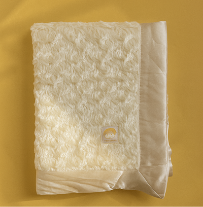 Winter Blanket for Baby With Pocket | Imported Pink and Gold Blanket For infants