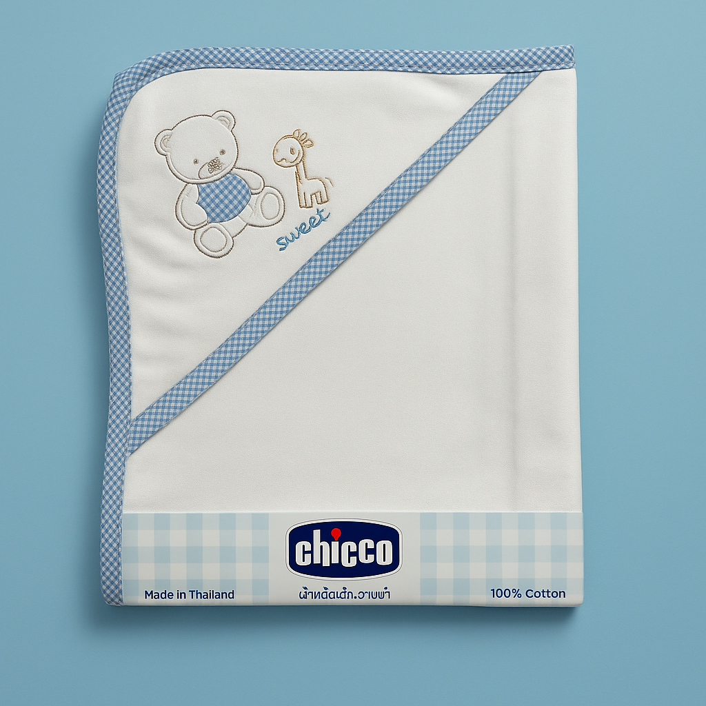 Baby Soft Wrapping Sheet Hooded | Imported